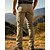 abordables Pantalones y shorts-Hombre Pantalones para senderismo Pantalones de lluvia para senderismo Pantalones impermeables Al aire libre Ajuste regular Impermeable Resistente al Viento Prendas de abajo Bolsillo Negro Verde