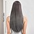 baratos Perucas de festa-Peruca longa e reta cinza-prateada para mulheres – fibra de alta temperatura, com mechas, franja completa, peruca de cabeça inteira, ideal para cosplay, Halloween e uso diário