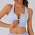 cheap Sports Bras &amp; Vests-Women&#039;s Sports Bra Underwear High Supports Breathable Wireless Padded Solid / Plain Color Sport Activewear Black Blue Gym Fitness Yoga