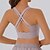 cheap Sports Bras &amp; Vests-Women&#039;s Sports Bra Underwear High Supports Breathable Wireless Padded Solid / Plain Color Sport Activewear Black Blue Gym Fitness Yoga