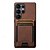 billige Samsung-etui-telefon Etui Til Samsung Galaxy S25 S24 S23 Ultra Plus S22 Plus Ultra Bagcover Med stativ Kortplads Stødsikker Kontor / Business TPU PU Læder