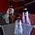 abordables Halloween-Decoraciones de Halloween para exteriores, 1 pieza de bruja colgante de Halloween con brazos flexibles, brujas malvadas colgantes para Halloween al aire libre, césped, patio, decoraciones de patio