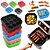 economico Teglie da forno e accessori pasticceria-Set di 3 rivestimenti riutilizzabili in silicone per friggitrice ad aria, vassoio antiaderente in silicone, griglia per pancetta&amp;amp;Stampo a 9 cavità per uova e cupcake, accessori multiuso per