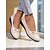 abordables Zapatillas sin cordones y mocasines de mujer-Bailarinas rojas de charol con lazo para mujer: zapatos de vestir clásicos sin cordones con punta redonda para adolescentes y mujeres, ideales para la escuela, el trabajo y atuendos casuales de todos