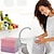 abordables Limpiando suministros-20 paños de cocina de microfibra, toallas de limpieza de doble cara para cocina, trapos de cocina reutilizables, paños para fregar platos, suministros de limpieza multiusos y accesorios de cocina