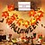 economico Luci di Halloween-Lampada a forma di zucca con foglia d&#039;acero e luci a LED per Halloween, 1,5 m, 10 LED, per decorazioni di interni ed esterni, per feste di Halloween, atmosfera da casa stregata