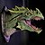 cheap Halloween-Dragon Sculpture with LED Smoked Effect, 3D Wall Art Hanging Statue for Garden or Home Decor