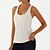 cheap Sports Bras &amp; Vests-Women&#039;s Workout Tank Tops Sports Bra Underwear Low Support Breathable Removable Pad Padded Solid / Plain Color Sport Activewear Black White Gym Fitness Yoga