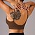 billige Sports-BH&#039;er og veste-Dame Yoga-bh Kampvogn Pilates-bh Undertøj Medium støtte Åndbart Vatteret Ensfarvet / almindelig farve Sport Sportstøj Sort Hvid Fitness Pilates Løb