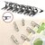 abordables Rangement et organisation-Lot de 100 pinces à linge en acier inoxydable, pinces à linge en métal antidérapantes et coupe-vent, pinces à linge durables et résistantes à la rouille pour l&#039;intérieur &amp;utilisation en extérieur,