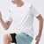 ieftine Topuri-Bărbați Cămașă de performanță Tricou sport Manșon scurt Stil Nautic Topuri În aer liber Uscare rapidă Κατά του ιδρώτα anti-miros Respirabil Poliester Negru Alb Albastru Pescuit Tenis Alergat