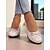 abordables Zapatillas sin cordones y mocasines de mujer-Bailarinas rojas de charol con lazo para mujer: zapatos de vestir clásicos sin cordones con punta redonda para adolescentes y mujeres, ideales para la escuela, el trabajo y atuendos casuales de todos