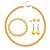 abordables Parures de Bijoux-un parure de bijoux de mariée 1 Perle d&#039;imitation 1 Bracelet Boucles d&#039;oreilles Collier Femmes Élégant Luxe Mignon Joie Parure de Bijoux Pour Tenue de soirée