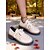 abordables Richelieu femme-Chaussures Oxford rouges en cuir verni pour femmes – Chaussures plates à lacets et semelle épaisse pour un usage quotidien, à l&#039;école et en ville