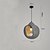 baratos Luzes da ilha-Lustre de metal pendente de estilo moderno, abajur com personalidade criativa, luminárias de decoração para quarto e sala de estar
