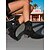 abordables Cowboy y botas occidentales-Botas vaqueras occidentales de gamuza marrón para mujer: cómodas botas de tacón de bloque con punta puntiaguda hasta media pantorrilla para mujer, estilo bohemio, ideales para festivales de música,