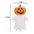 billige Innendørs- og festbelysning-2/4 stk. halloween spøkelsesgresskarlykt halloween glødende stearinlys nattlys bar hjemsøkt husdekorasjon rekvisitter festsceneoppsett