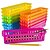 preiswerte Event &amp; Party Supplies-12-teilige Bleistift-Aufbewahrungsboxen für das Klassenzimmer als Geschenk zum Schulanfang, rechteckige, extralange Schreibtisch-Organizer aus Kunststoff in 6 Farben, Buntstift- und Schreibwarenhalter