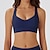cheap Sports Bras &amp; Vests-Women&#039;s Workout Tank Tops Sports Bra Underwear Medium Support Breathable Wireless Padded Solid / Plain Color Sport Activewear Black Blue Gym Fitness Yoga