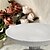 baratos Estátuas-Grande tigela de pedestal de resina decorativa, tigela de frutas central branca moderna para balcão de cozinha, prato decorativo elegante para casa
