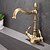 economico Rubinetti per lavandino bagno-Rubinetto per lavabo - Cascata Galvanizzato Set centrale Monocomando un foroBath Taps