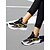 tanie Trampki damskie-Damskie kolorowe trampki sportowe Flyknit – modne buty do biegania na siłownię, do biegania w parku i miejskich stylizacji sportowych