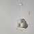 cheap Island Lights-Cloud Wabi Sabi Pendant Light, 28cm Height, Warm White White Light, E26 E27, Adjustable Chain