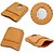 baratos costura e tricô e crochê-4 peças de dedal de couro para costura, protetor de dedos para costura à mão, quilting, protetor de dedos de couro, alfinetes, agulhas de tricô, acessórios para artesanato, ferramentas de costura faça você mesmo, 2 tamanhos