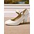 billige Mary Jane pumps-Hvide damesko med blokhæl i laklæder og mary jane-sandaler med spænderem til afslappede dates