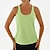 cheap Sports Bras &amp; Vests-Women&#039;s Workout Tank Tops Sports Bra Underwear Low Support Breathable Removable Pad Padded Solid / Plain Color Sport Activewear Black White Gym Fitness Yoga