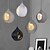 billige Vedhængslys-Polystyren pendellampe, vintage landlig 1 lys LED, 48 cm højde, varmt hvidt lys, e26 e27, justerbar kæde