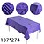 baratos Halloween-Toalha de mesa de Halloween, capas de mesa descartáveis de teia de aranha, toalha de mesa de plástico à prova de derramamento preta, branca, laranja e roxa para festa de Halloween, decoração de mesa