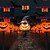 tanie Oświetlenie rekwizytów na Halloween-solar przenośne dekoracyjne światło krajobrazowe wodoodporne światło podłogowe wtyczka świąteczna atmosfera imprezy oświetlenie dziedzińca dynia trawnik światło wiszące led oświetlenie dziedzińca