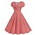 abordables Vestidos-1950s Retro Antiguo Rockabilly Vestido swing Vestido acampanado Ajuste y acampanado Lunares Escote en Pico Disfraz Mujer Víspera de Todos los Santos Carnaval Vacaciones Casual Diario Fiesta temática