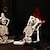 billige Figuriner &amp; dekorationer-Halloween-harpiksfigur yoga-skeletstatue uhyggelig harpiksdekoration til halloween havefest bordornament uhyggelig feriedekoration hjemsøgt hus-displaytilbehør