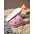 voordelige Damespantoffels &amp; slippers-Dames Slippers Fuzzy pantoffels Indoor pantoffels Warme Pantoffels Huis Valentijnsdag Dagelijks Hartvormig Met fleece gevoerd Platte hak Ronde Teen Pluche Casual Comfortabel Imitatiebont Leegloper