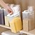 economico Stoccaggio cucina-Contenitore sigillato per la conservazione dei cereali, contenitore per il riso a prova di umidità e parassiti, organizer per dispensa da cucina per prodotti secchi, cereali, fagioli e granaglie