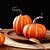 abordables Figurines et ornements-Décoration de citrouille artificielle 3 pièces, citrouilles en mousse de décoration d'automne bohème pour Halloween pour une utilisation intérieure et extérieure, centre de table de fête des récoltes