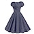 abordables Vestidos-1950s Retro Antiguo Rockabilly Vestido swing Vestido acampanado Ajuste y acampanado Lunares Escote en Pico Disfraz Mujer Víspera de Todos los Santos Carnaval Vacaciones Casual Diario Fiesta temática