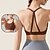 cheap Sports Bras &amp; Vests-Women&#039;s Workout Tank Tops Sports Bra Underwear Quick Dry High Supports Breathable Wireless Padded Solid / Plain Color Sport Activewear Black Pink Gym Fitness Yoga