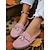 baratos Socas &amp; Mules de mulher-mules mocassins femininos com borlas – mocassins casuais para uso diário e looks descontraídos