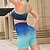 billiga Set och One-Pieces-Dam 2 delar Sport BH Träningsset Yogakläder Färggradient Träningsdräkter Svart Rodnande Rosa Gymträning Hög midja Stretch Andningsfunktion Ärmlös Sport Sportkläder Smal