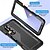 billige Samsung-etui-telefon Etui Til Samsung Galaxy Z-brett 7 Z Brett 6 Z Fold 5 Z Fold 4 Bakdeksel med stativ Støtsikker Kontor / Bedrift Geometrisk mønster Rustning pet Aluminiumslegering Silikon