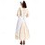 economico Pioniere / XIX secolo-250° anniversario USA 19° secolo anni 1800 Abito da prateria Ragazza pioniera Coloniale Pioniere Guerra rivoluzionaria Costume Per donna Halloween Carnevale 4 luglio Adulti Vestito Grembiule Copricapo