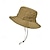 economico Copricapo da esterno-Cappello da Pescatore Protettivo Cappello da escursionismo Cappello da campeggio Asciugatura Rapida Confortevole Traspirante Estate Primavera Autunno Coulisse Per uomo Per donna Pesca Attività