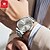 cheap Mechanical Watches-The New Olevs Brand Men'S Business Fully Automatic Mechanical Watch Is Waterproof Luminous Calendar And Day Display Fashionable And Trendy Men'S Watch Casual Sports Wristwatch