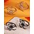 cheap Halloween Accessories-Women&#039;s Halloween Spider Hoop Earrings – Alloy Statement Dangle Jewelry, Gothic Punk Style, Lightweight Party Accessory for Costume, Cosplay and Spooky Night Out