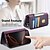 cheap iPhone Cases-Phone Case For Apple AirTag iPhone 16 Pro Max Plus iPhone 15 14 Pro Max Plus iPhone 13 Pro Max Magnetic Adsorption Wallet Case Flip Cover with Stand Holder Detachable Support Wireless Charging Retro