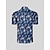 abordables Tapas-Hombre Camisas de polo Azul Oscuro Manga Corta Camiseta Ropa de golf Ropa Trajes Ropa Ropa