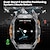 abordables Montres connectées-X5 Montre intelligente 1.96 pouce Smartwatch Montre Connectée Bluetooth Rappel d&#039;appel Moniteur d&#039;Activité Moniteur de Fréquence Cardiaque Rappel sédentaire Trouver mon Appareil Compatible avec
